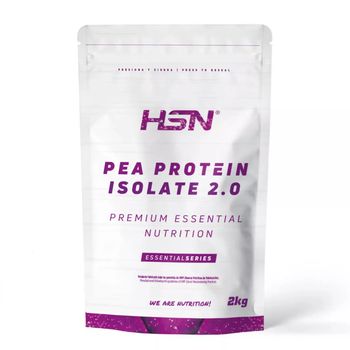 Proteína De Guisante Aislada De Hsn | Sabor Natural 2 Kg = 67 Tomas | 100% Vegana | Pea Protein Isolate | No-gmo, Sin Gluten, Sin Soja Ni Azúcares Añadidos