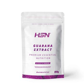 Extracto De Guaraná En Polvo 7200 Mg - Paullinia Cupana - De Hsn | 150 G = 375 Tomas Por Envase 100% Puro Guaraná 6x Veces Más Concentrado | No-gmo, Vegano, Sin Gluten