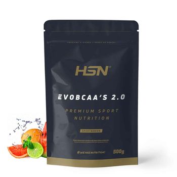 Evobcaa's 2.0 (bcaa's 12:1:1 + Glutamina) 500g Ponche Frutas- Hsn