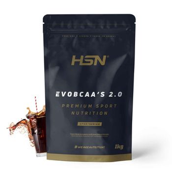 Evobcaa's 2.0 (bcaa's 12:1:1 + Glutamina) 1kg Cola- Hsn