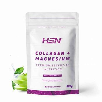 Colágeno Hidrolizado + Magnesio 2.0 En Polvo 500g Manzana- Hsn