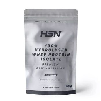 Proteína Sin Lactosa De Hsn | Sin Sabor 500 G = 17 Tomas Por Envase | Aislado De Proteína Hidrolizada De Suero Lácteo | Hydro Whey | No-gmo, Vegetariana, Sin Gluten