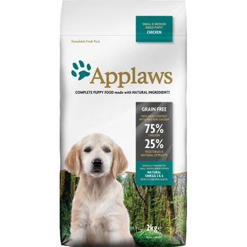 Applaws Puppy Small & Medium Breed Chicken - Saco De 15 Kg