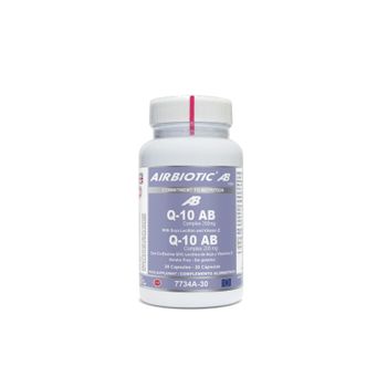 Q-10 Ab Complex 200 Mg Con Lecitina De Soja Y Vita Airbiotic