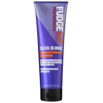 Fudge Professional Clean Blonde Violet Toning Shampoo 250 Ml