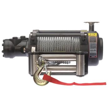 Warrior Winch 10000nh Hydraulic Winch With Steel Cable