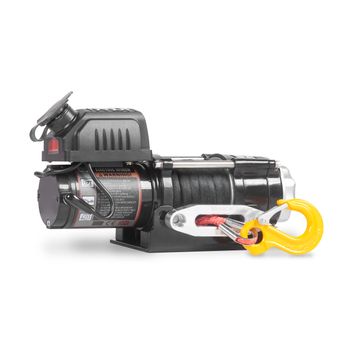 Warrior Winch Ninja 2500a 24v With Synthetic And Al Fairlead.