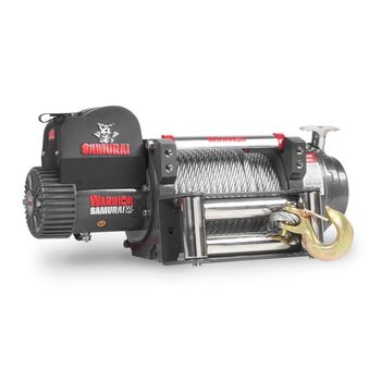 Warrior Winch 17500 Samurai 24v Electric Winch With Steel Cable