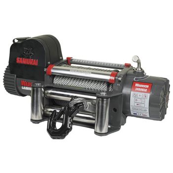 Warrior Winch 14500 Samurai V2 12v Electric Winch With Steel Cable