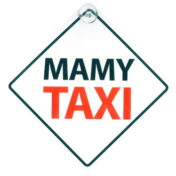 Magnet & Steel Señal Con Ventosa 'mamy Taxi'