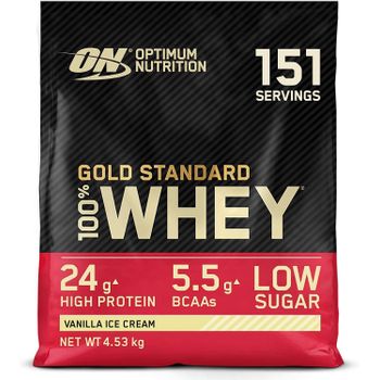 Optimum Nutrition Proteína On 100% Whey Gold Standard 10 Lbs / 4,5 Kg