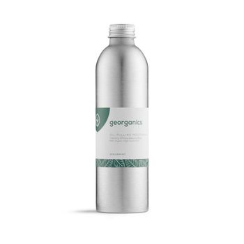 Enjuague Bucal Con Aceite De Coco Y Menta Georganics 275 Ml