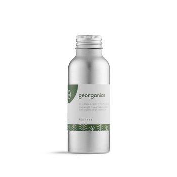 Enjuague Bucal Con Aceite De Coco Y Árbol Del Té Georganics 250 Ml