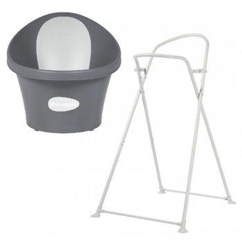 Set De Bañera Con Patas Shnuggle Gris