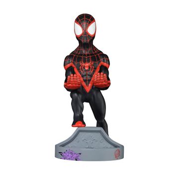 Soporte De Sujeción Cable Guys Para Mando Y/o Teléfono Móvil Modelo Spiderman Miles Morales