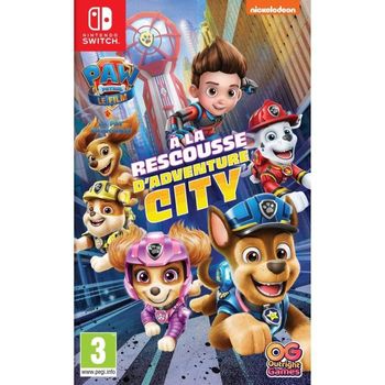 Paw Patrol: Patrulla Canina Al Rescate De Adventure City Para Switch