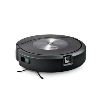 Irobot Roomba Combo J7+ Aspiradora Robotizada Sin Bolsa Negro, Acero Inoxidable