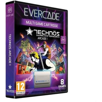 Evercade Technos Arcade Co 1: Evercade Arcade N°1 Para Consola Retro