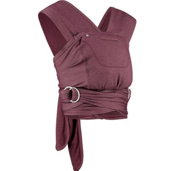 Mochila Fular Algodón Caboo Burgundy