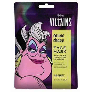 Mad Beauty Disney Villains Ursula Mascarilla Facial 25 Ml