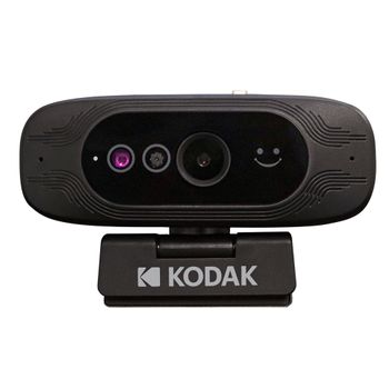 Webcam Kodak Access: Cámara De Videoconferencia Profesional Hd 1080p Con Reconocimiento Facial Windows Hello Y Plug And Play