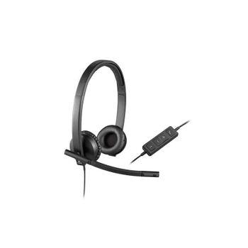 Logitech Auriculares H570e Con Microfono/ Diadema/ Usb Negr