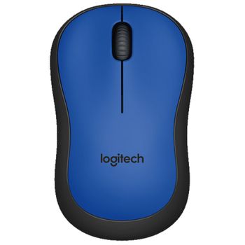 Logitech Ratón Inalámbrico M220 Silent Azul 1000dpi