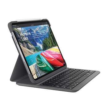 Tecladdo Logitech Keyboard Case for iPad 2 teclado para móvil QWERTY  Bluetooth