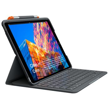 Logitech Slim Folio Teclado Para Móvil Qwerty Español Grafito Bluetooth