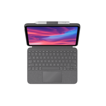 Logitech Folio Touch Funda con Teclado Retroiluminado QWERTZ