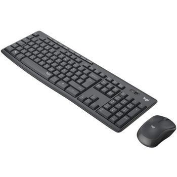 Combo De Teclado Ratón Inalámbrico Y Silencioso Mk295 Logitech