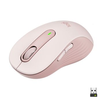 Ratón Inalámbrico Logitech M650 L Rosa Wireless