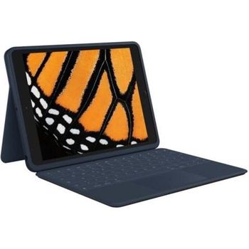 Funda Para Teclado Para Ipad 7.a, 8.a Y 9.a Azerty Logitech