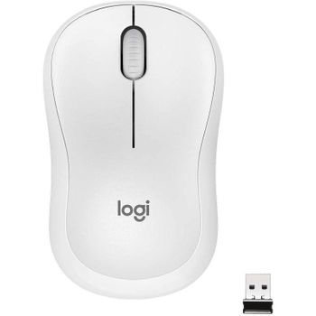 Ratón Inalámbrico Logitech M220 Silent/ Hasta 1000 Dpi/ Blanco