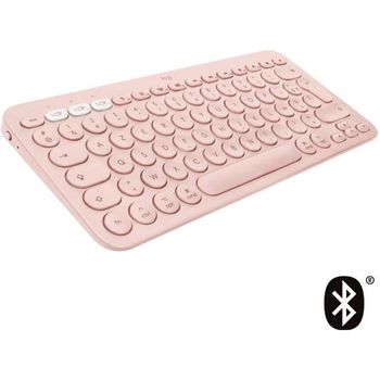 Teclado De Computadora Bluetooth K380 Multidispositivo Rosa Logitech