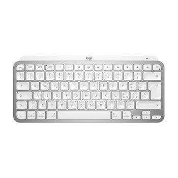 Logitech Mx Keys Mini For Mac Minimalist Wireless Illuminated Keyboard Teclado Bluetooth Italiano Gris