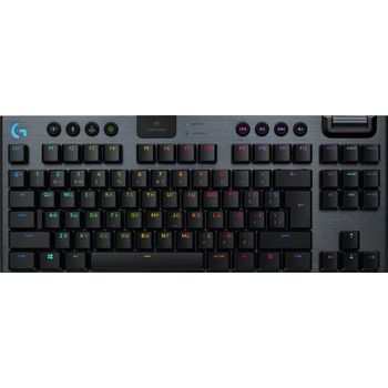 Logitech G G915 Tkl Teclado Rf Wireless + Bluetooth Italiano Carbono