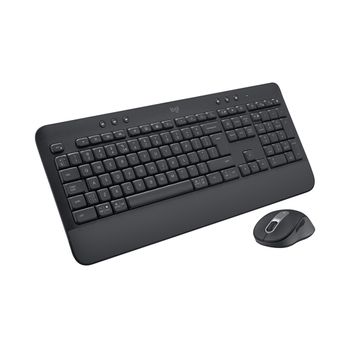 Logitech MX Keys S Combo teclado Ratón incluido RF Wireless + Bluetooth  QWERTY Español Grafito