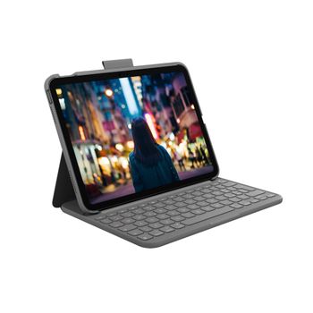 Logitech Slim Folio Gris Bluetooth Qwerty Italiano