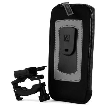 Funda Clickgo Con Clip Smartphone Para Pantalla De Bicicleta Max 5.7 ''