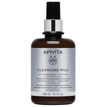 Apivita Face Cleansing Leche Limpiadora 3 En 1 Edición Limitada 300 Ml