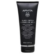 Apivita Gel Limpiador Detox Negro Rostro Y Ojos 150 Ml