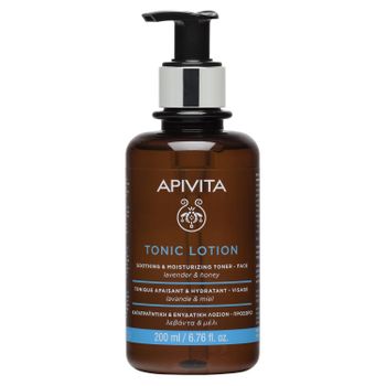 Loción Tónica Facial 2 En 1 Con Lavanda Y Miel 200 Ml Apivita