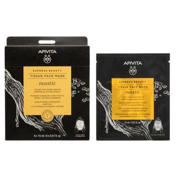 Apivita Express Beauty Mascarilla Facial Mastic 6 X 15 Ml