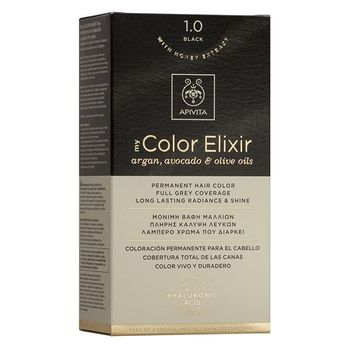 Tinte My Color Elixir N1.0 Negro Apivita