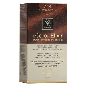 Tinte My Color Elixir N7.44 Rubio Cobrizo Intenso Apivita