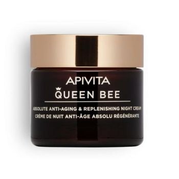 Queen Bee Crema De Noche Reconstituyente Antiedad Absoluto Apivita 50 Ml