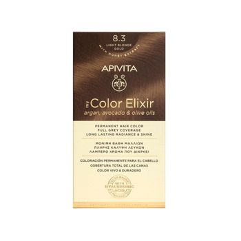 Tinte My Color Elixir N8.3, Apivita 150 Ml