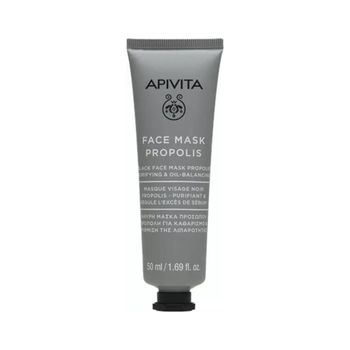 Mascarilla Facial Limpiadora Y Purificante Con Propóleo, Apivita 50 Ml