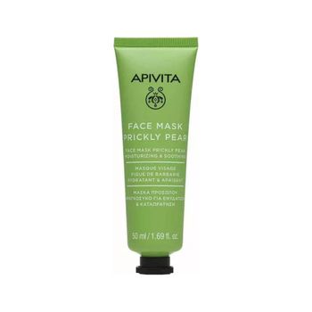 Mascarilla Facial Hidratante Y Calmante Con Higo Chumbo Apivita, 50 Ml